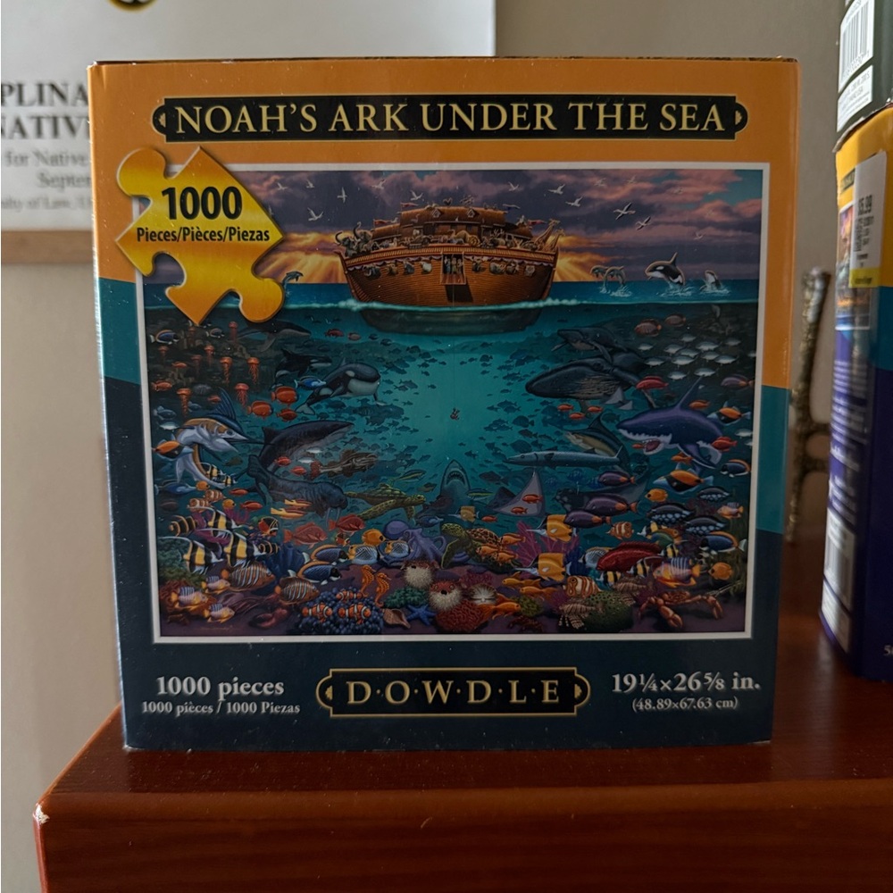 Dowdle Noah's Ark Under the Sea Puzzle - 1000 pieces